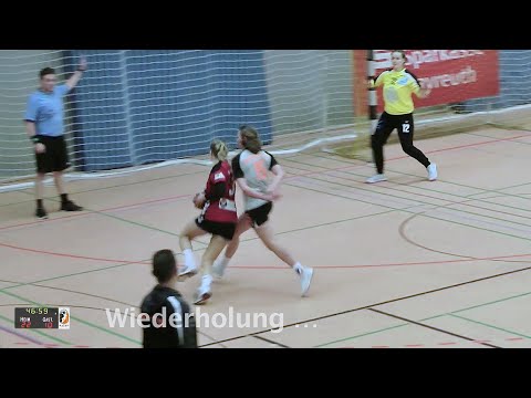 Handballregeln: Einspringender Außen – (noch?) Hinausstellung + 7-Meter; Einsatz des Ersatzballs