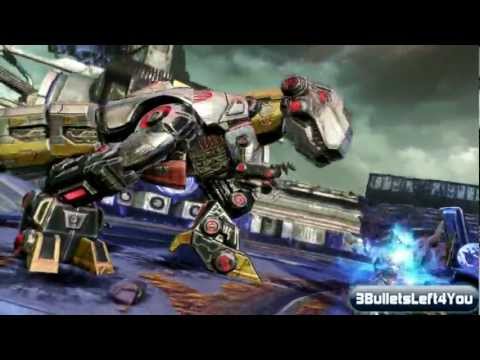 Transformers:Fall of Cybertron Grimlock vs Shockwave