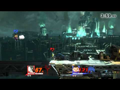 Wii Fit Trainer (Marlowe) - Header Spike vs Villager