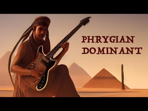D Phrygian Dominant Aseel Backing Track 85 bpm