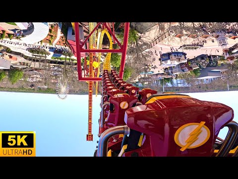 Back row point of view footage of Flash: Vertical Velocity