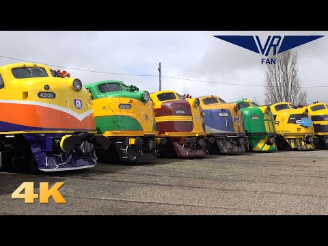 Streamliners 2022 - Classic diesels on show: Australian Trains