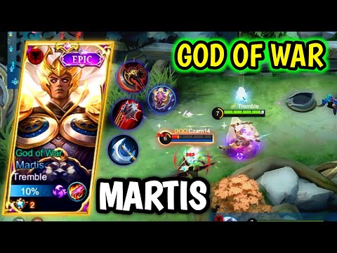 Super Aggressive God Of War Martis!! [Top Global Martis Gameplay] By Tremble - MLBB