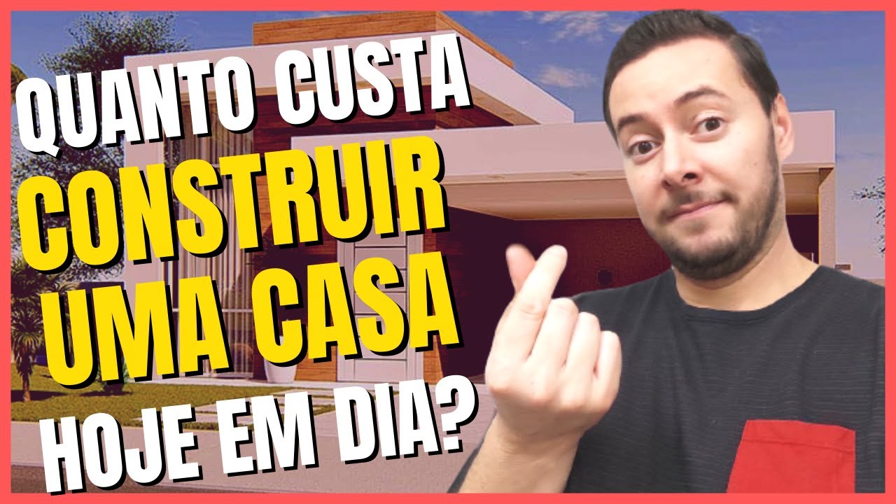 REVELADO: QUANTO CUSTA CONSTRUIR UMA CASA MODERNA COM 3 QUARTOS HOJE EM DIA