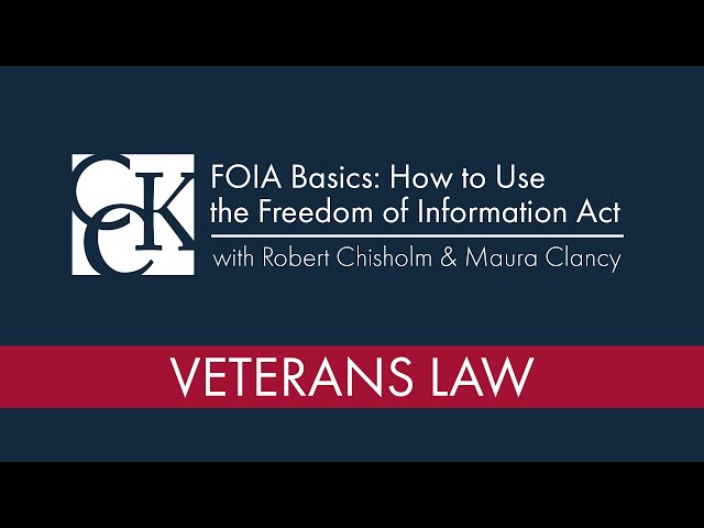 FOIA Basics: How to use the Freedom of Information Act