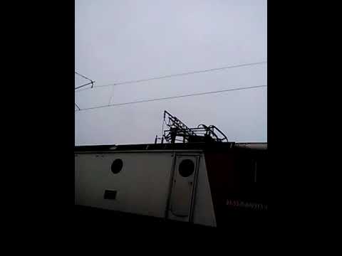 Reportaj minunat în Stația CFR Ilva Mică la o vreme înnorată de ploaie -17 mai 2022