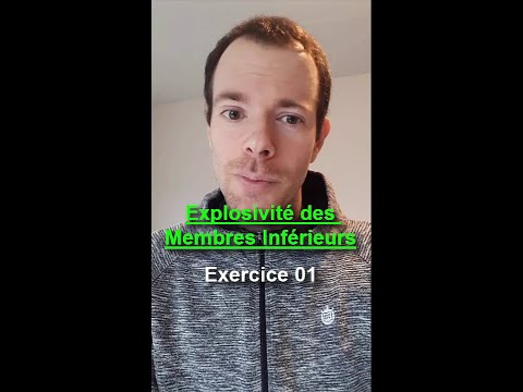 Travailler L'EXPLOSIVITÉ de vos MEMBRES INFÉRIEURS - Exercice 01