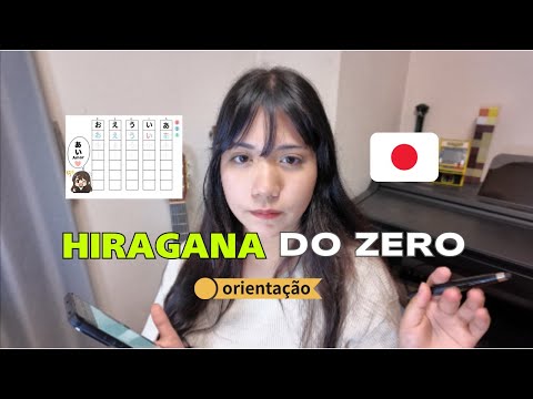 aprenda japonês com a Eymi! - vamos aprender HIRAGANA do zero comigo!
