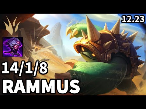 Rammus Jungle vs Kindred - KR Master | Patch 12.23