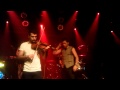 Mashrou' Leila at the Music Hall singing HABIBI- Aug 28 13'