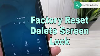 Factory reset Huawei P30 Lite MAR-LX1A. Remove pin, pattern, password lock.