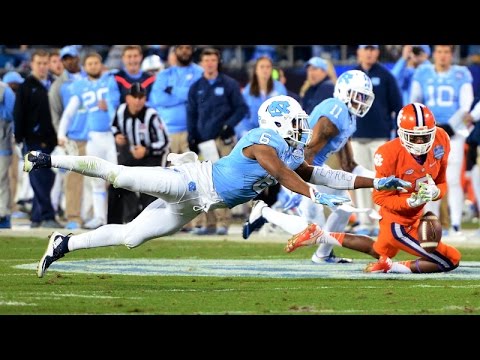 UNC Falls to Clemson in ACC Championship, 37-45 - Highlights