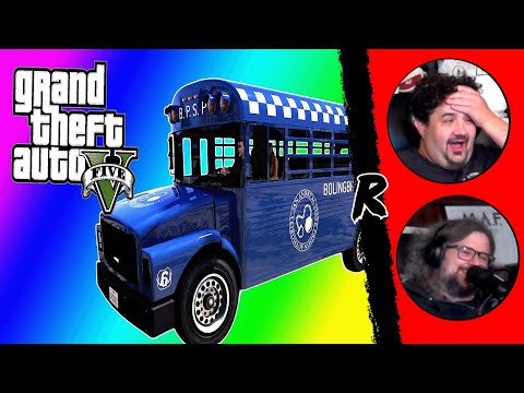 GTA5 - Prepping the Prison Heist Again with Pasta! [Part 1] | RENEGADES REACT