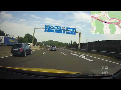 Austria. Motorway A2, Graz-west — Vienna-Inzersdorf, 2021, 1x