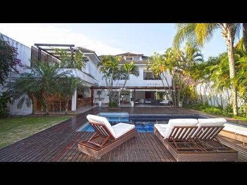 MEGA MANSÃO A VENDA NO CONDOMÍNIO MANSÕES BARRA DA TIJUCA 4 SUÍTES - Muller Imóveis RJ