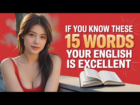 ✅If You Know These 15 Words, Your English Is Truly EXCELLENT✅Learn English With Podcast English