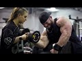 Biceps and Triceps with Hunter Labrada and Liv Roth