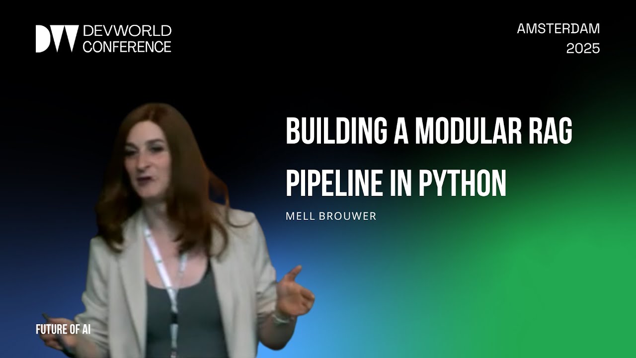 Mell Brouwer - Building a Modular RAG Pipeline in Python