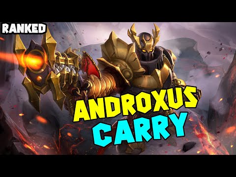 WRECKING PLATINUM PLAYERS IN RANKED | ANDROXUS PALADINS GAMEPLAY