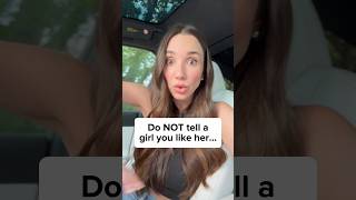 Do not tell a girl you like her… #datingcoachformen #datingcoach #datingadvice
