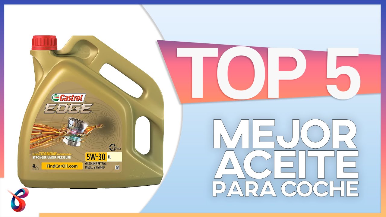 ✅ TOP 5 Mejores ACEITES PARA COCHE | [ACTUALIZACIÓN ] 🔥