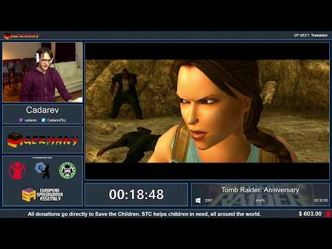 #ESAGermany17 - Tomb Raider Anniversary Any% by Cadarev - Part 9