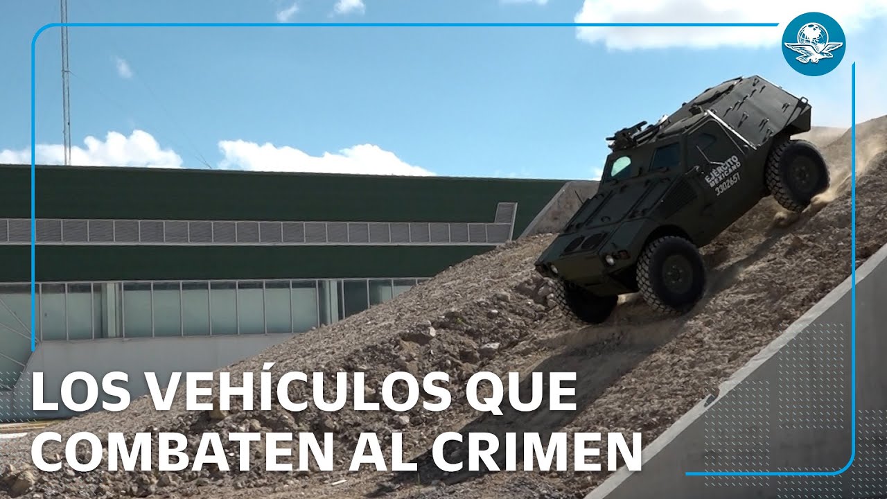 Los “monstruos” blindados con los que la Defensa combate a la delincuencia