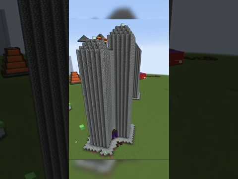 Insane Tower Build in Minecraft! #Viral