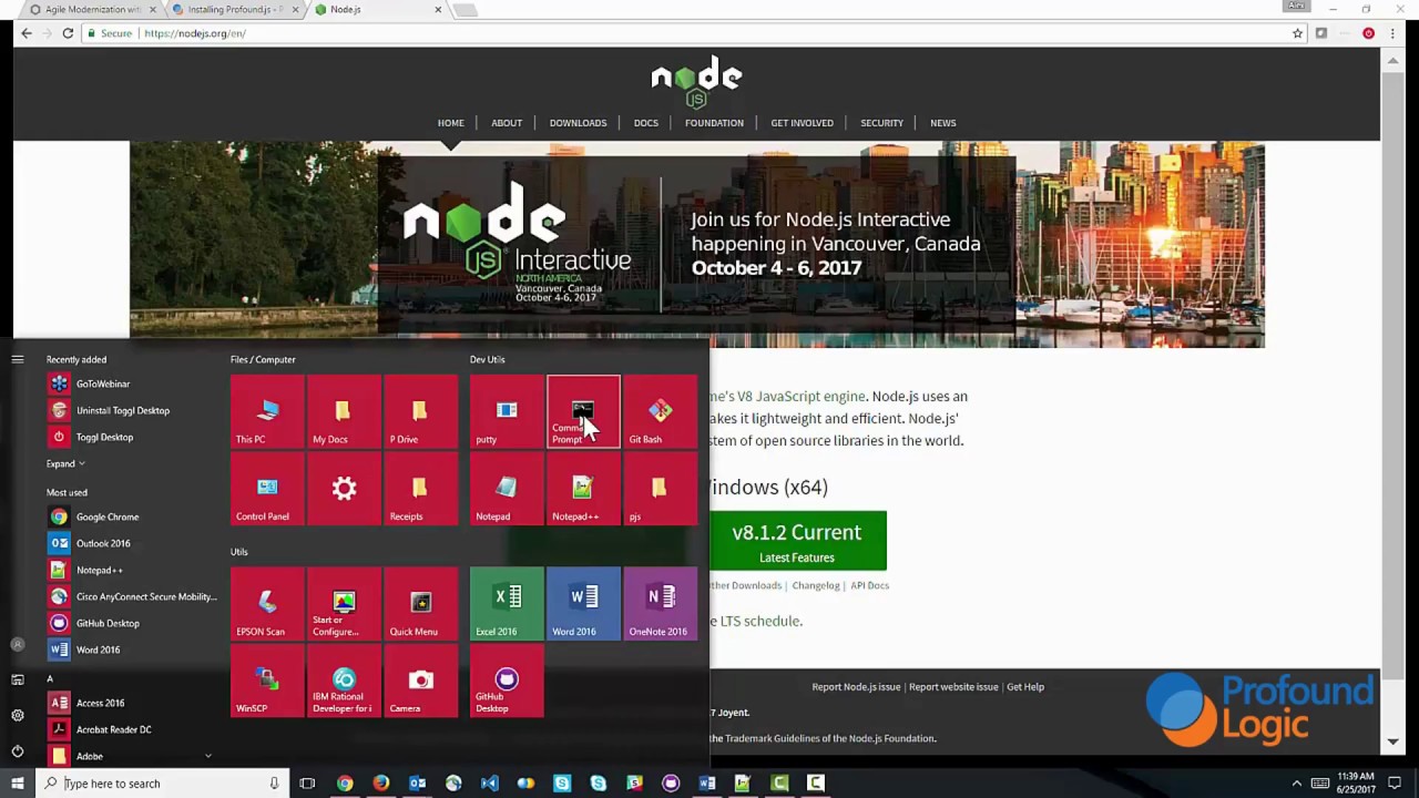 Getting Started with Profound.js