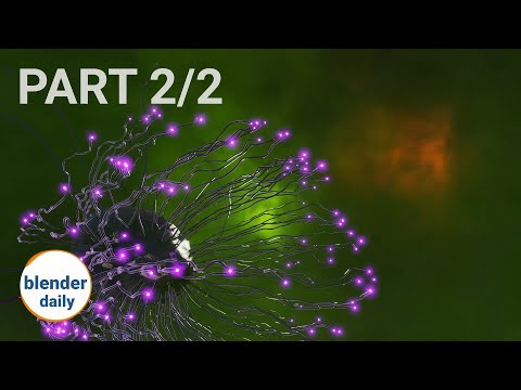 SciFi drone: shape sculpting | Blender Geonodes Daily, tip 75 (part 2/2)
