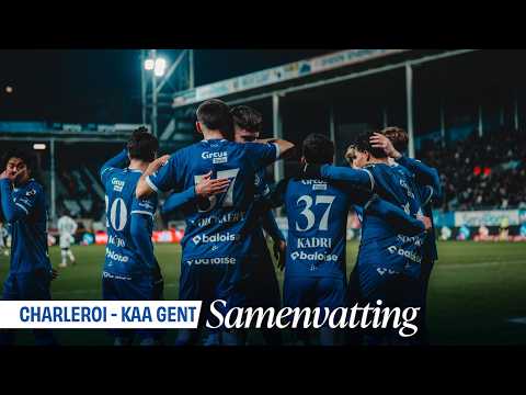 🎬 Sporting Charleroi - KAA Gent: 2-3 (MD 25 JPL 🏆)