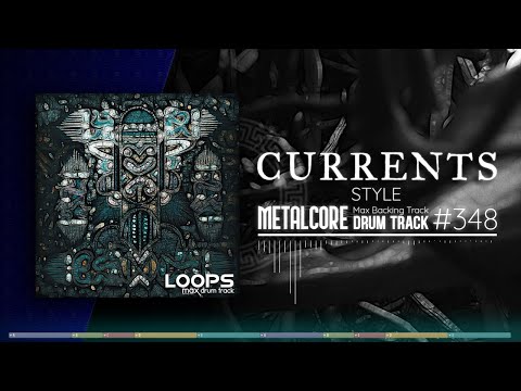 Metalcore Drum Track / Currents Style / 170 bpm