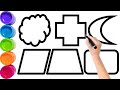 Shapes Song Triangle Shapes Show Effects Black Diamond Nursery Rhymes Kids Song