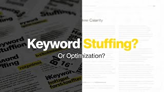 Keyword Stuffing vs Optimization: What Modern SEO Actually Rewards