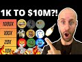 Top 20 WINNING Crypto Meme Coins UNDER 1 Set To EXPLODE NOW In 2025 TIME SENSITIVE