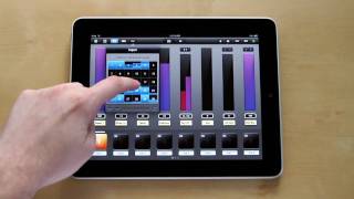 Luminair for iPad - multi-touch DMX lighting control - A Quick Preview