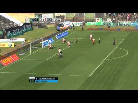 Gol de Gagliardi. Chicago 3 Huracán 0.Fecha 20.Torneo Primera División 2015.FPT