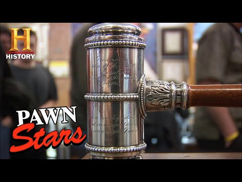 HISTORIC & PRICEY DEAL for William A. Clark's Inkwell (Season 6) | Pawn Stars