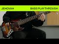 Jehovah | Official Bass Playthrough | Elevation Worship
