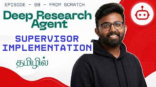 9. Supervisor Agent Implementation - Agent 2 | Explained in Tamil | AI Agents | GenAI | Agentic AI
