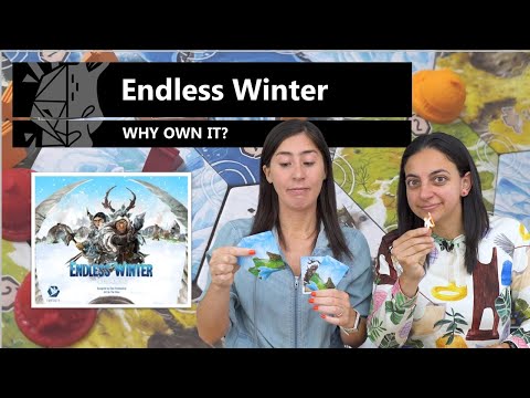 Endless Winter ~ verrrry clever card play & very OK other stuff | Board Game Review