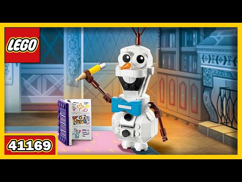 Olaf, 41169 - LEGO Disney - 122 pieces, 2019 [Stop Motion Speed Build]