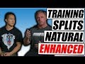 How To Set Up a Training Split | Natural vs Enhanced