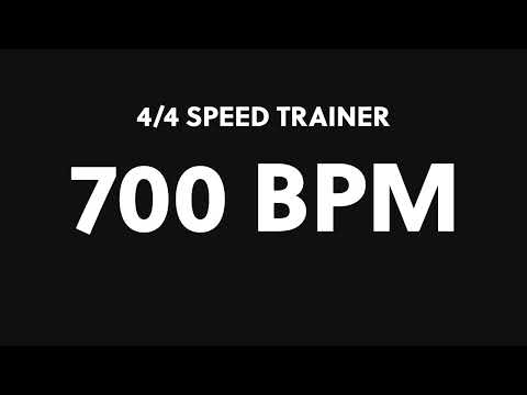 700 BPM – Speed Trainer (4/4 Practice Loop)
