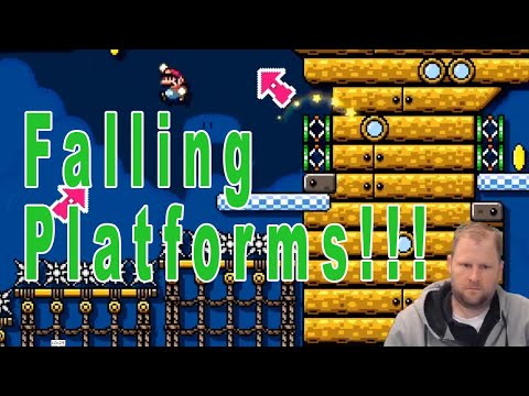 Falling Platforms - Super Mario Maker 2 - Viewer Levels