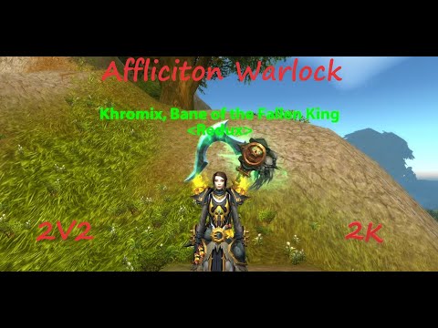 Affliction Warlock 2v2. 2k Raiting  | Shadowlands PvP