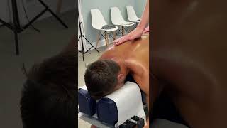 Hilarious Reaction To Deep Tissue Massage! Man Is Screaming Through The Pain 😂  #shorts
