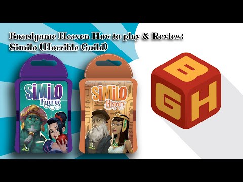 Board Game Heaven How To Play & Review 98: Similo (Horrible Guild)
