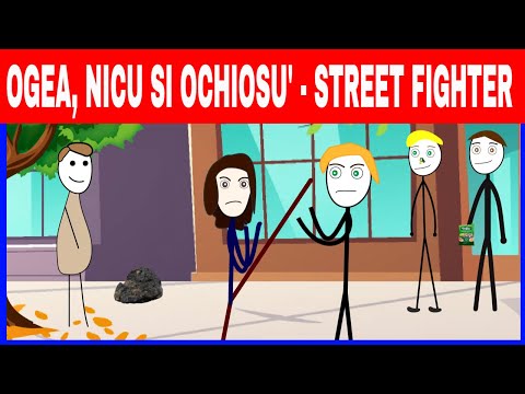 Ogea, Nicu si Ochiosu' - Street Fighter!!!