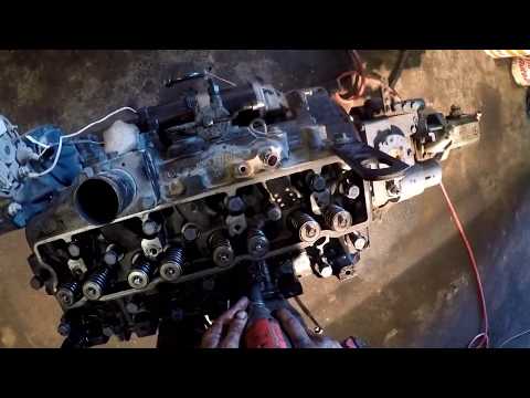 John Deere 4045 head gasket install